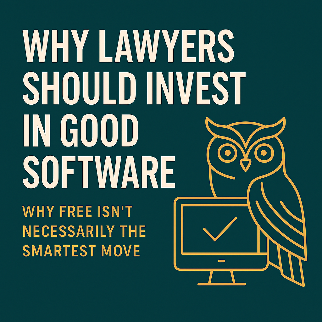 invest in good software